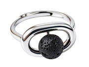 Anillo plata conjunto gota